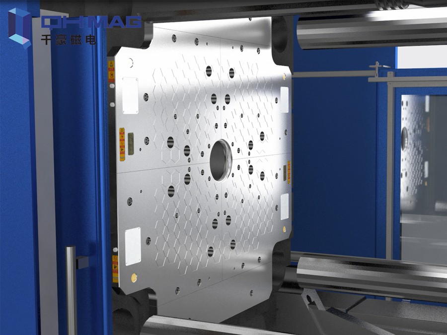 磁力模板快速換模，千豪使注塑廠商更具有競爭優勢