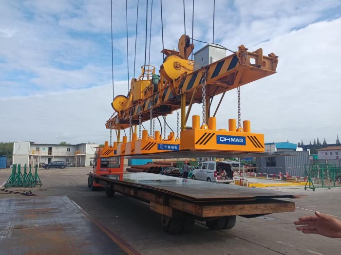 千豪磁電電永磁吊具創新應用：推動碼頭裝卸安全與效率新高度