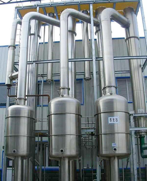 多效蒸發(fā)器的選材有以下五種依據(jù): 多效蒸發(fā)器的選材有以下五種依據(jù):